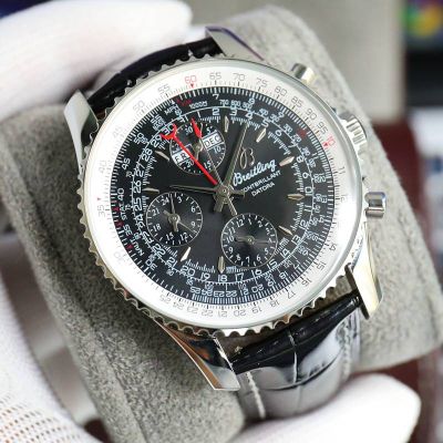 Breitling 43*14.1MM Etc.7751 Movement with Complications Black Watch